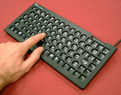 Maxess tangentbordsverlgg monterad p Cherry Windows minitangentbord